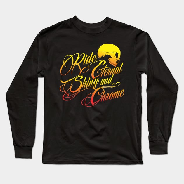 RIDE ETERNAL Long Sleeve T-Shirt by STUFFnTHINGS